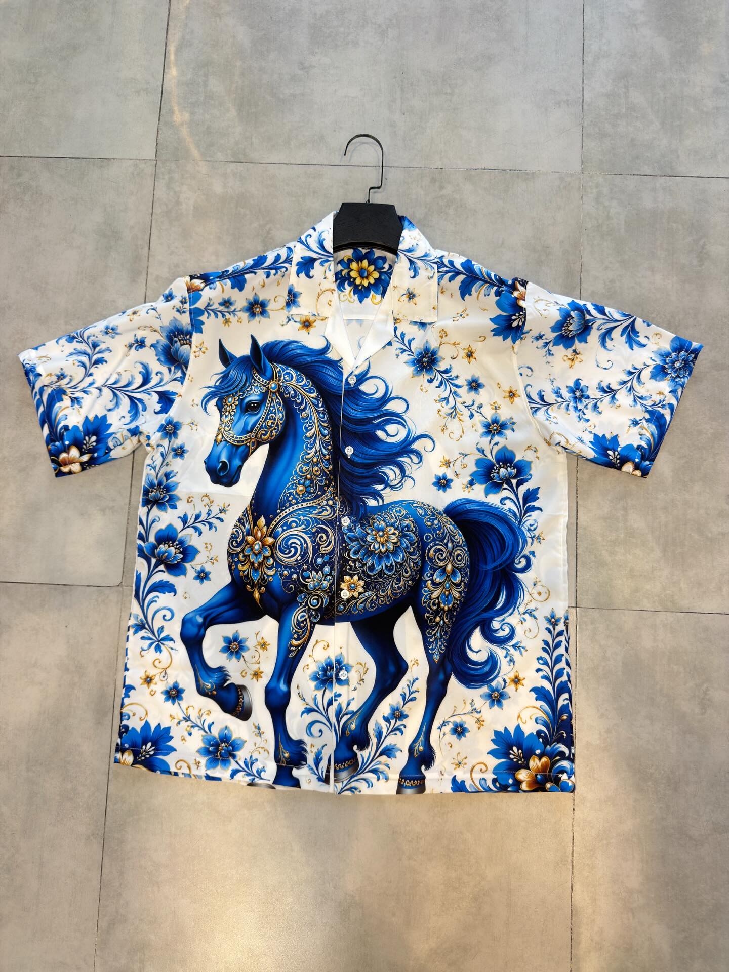 Sapphire Horse Shirt (Oversized)