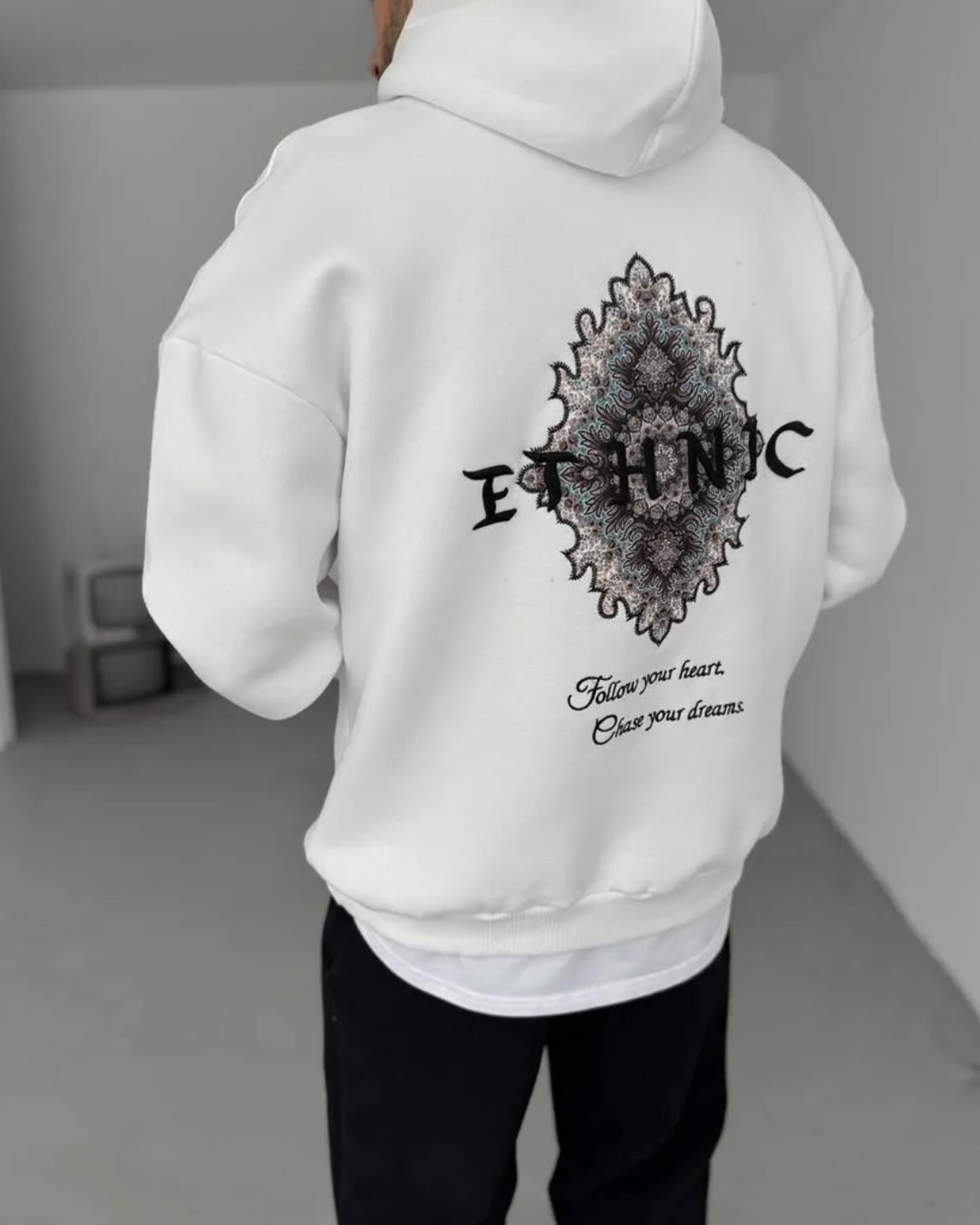 Hoodie Oversized - Ethnic
