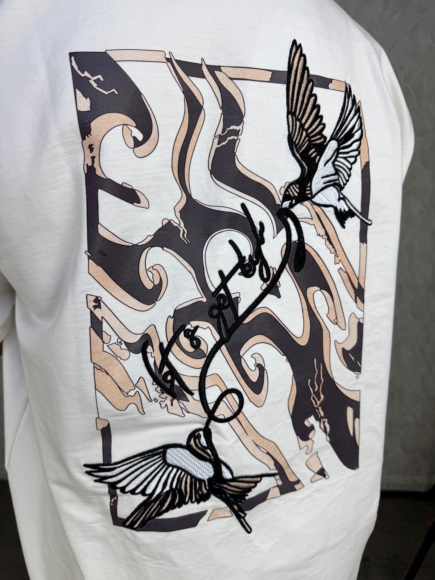 Birds T-shirt (Oversized)