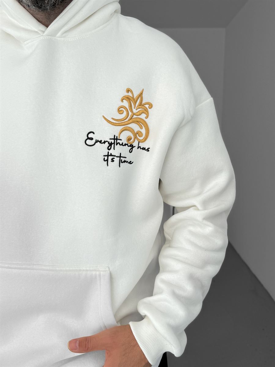 Hoodie Oversized - Golden Horse