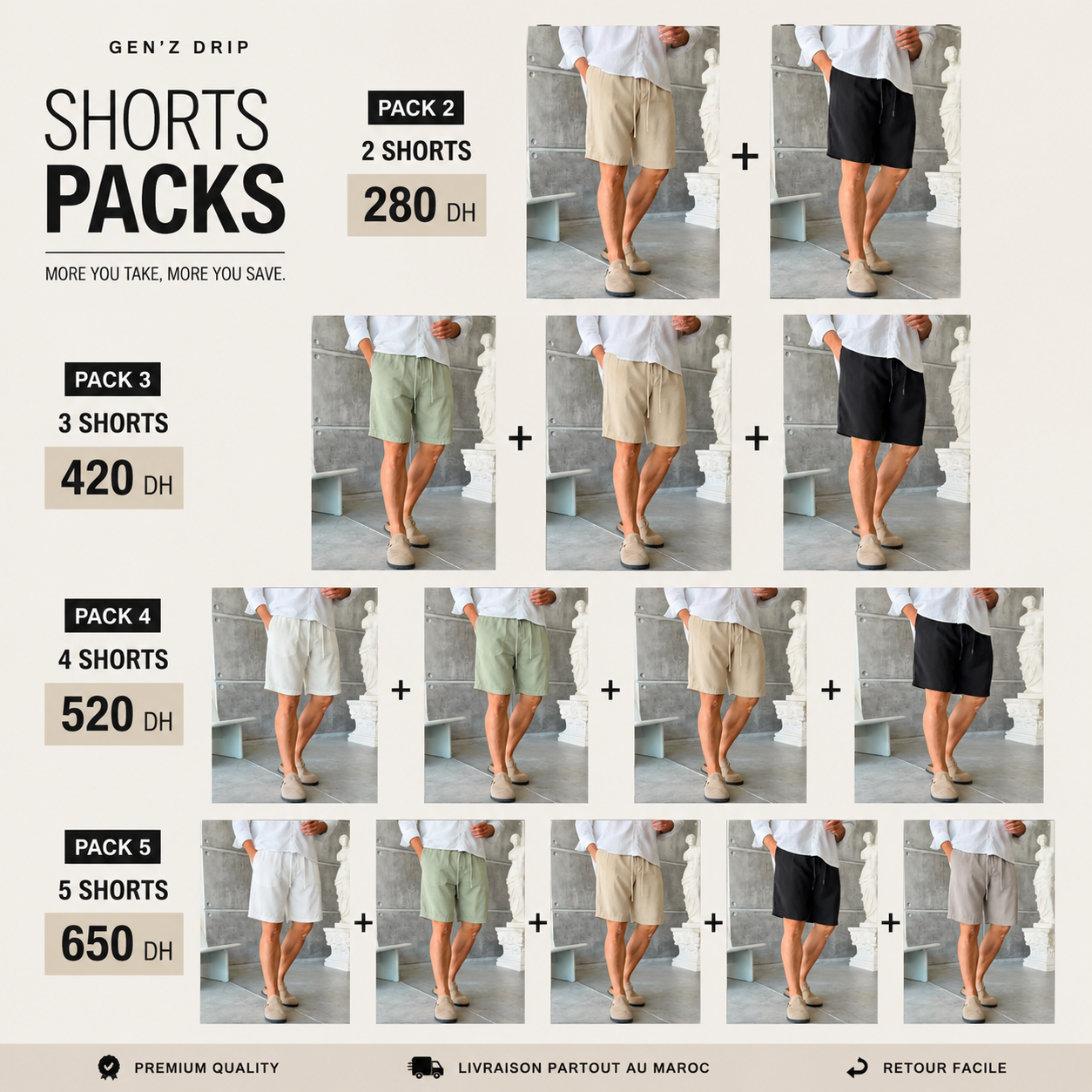 Shorts Packs