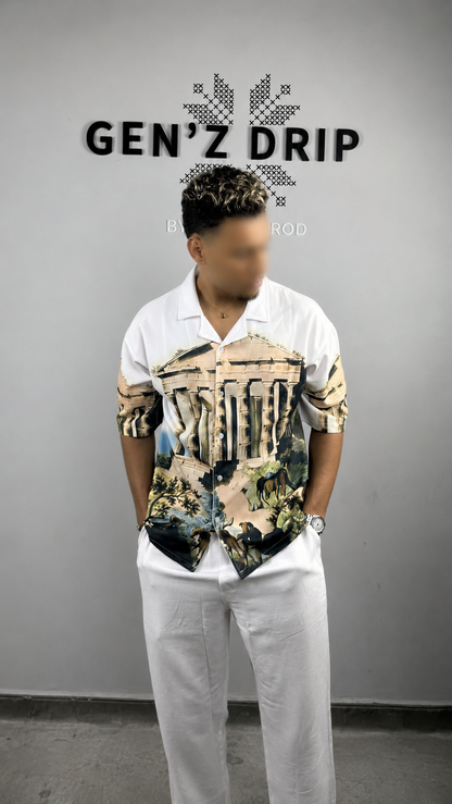 Ancient Temple Shirt (Oversized)