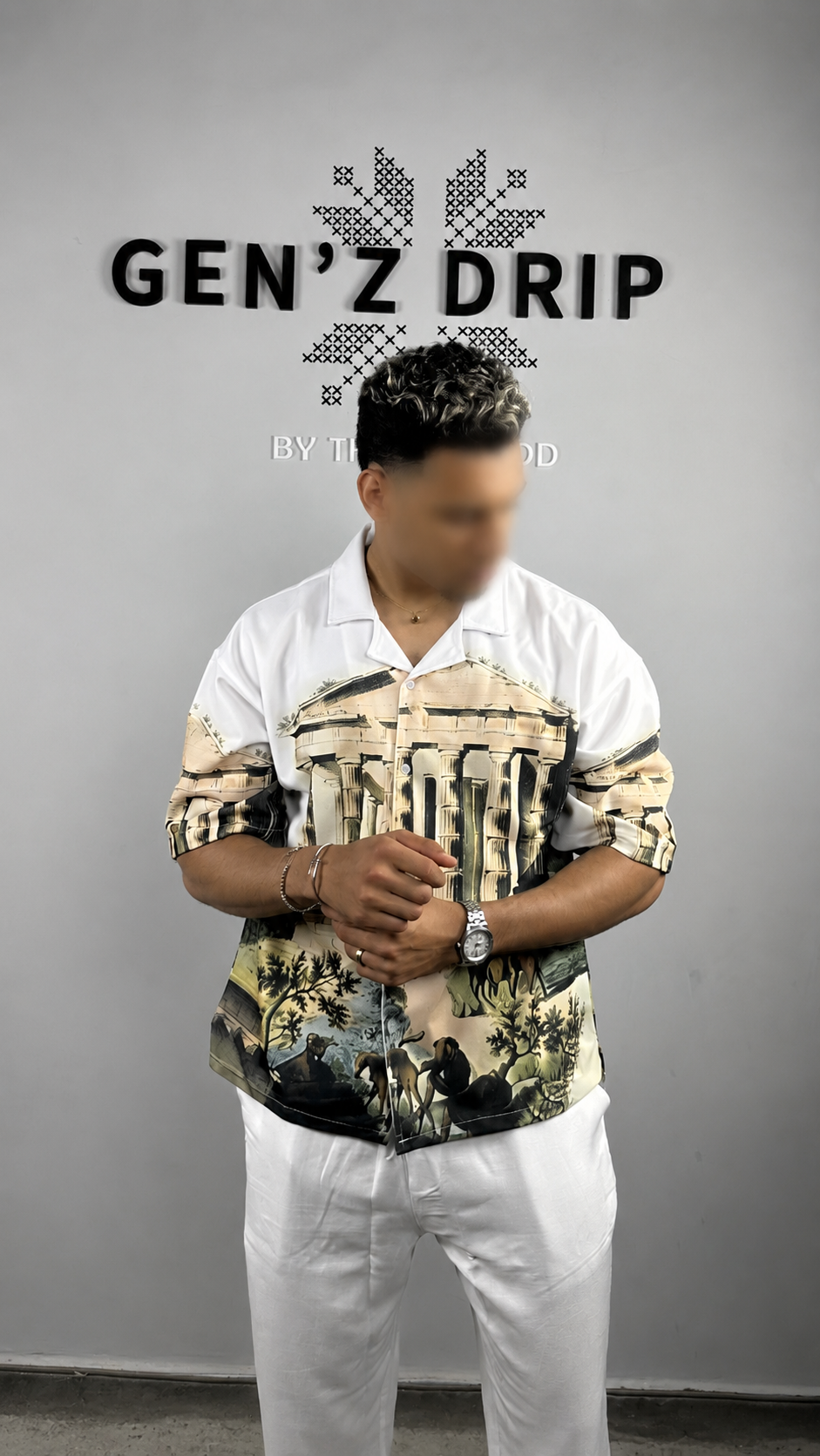 Ancient Temple Shirt (Oversized)