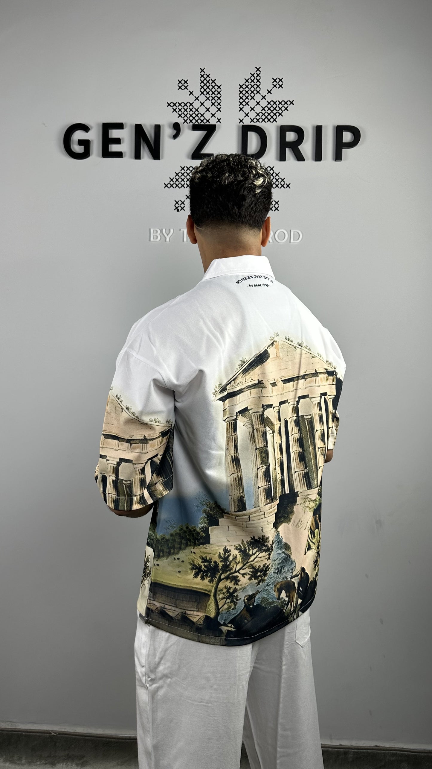 Ancient Temple Shirt (Oversized)