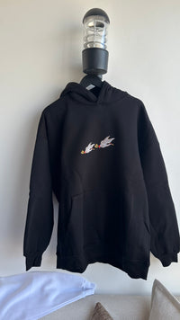 Hoodie Oversized - Crane Wave