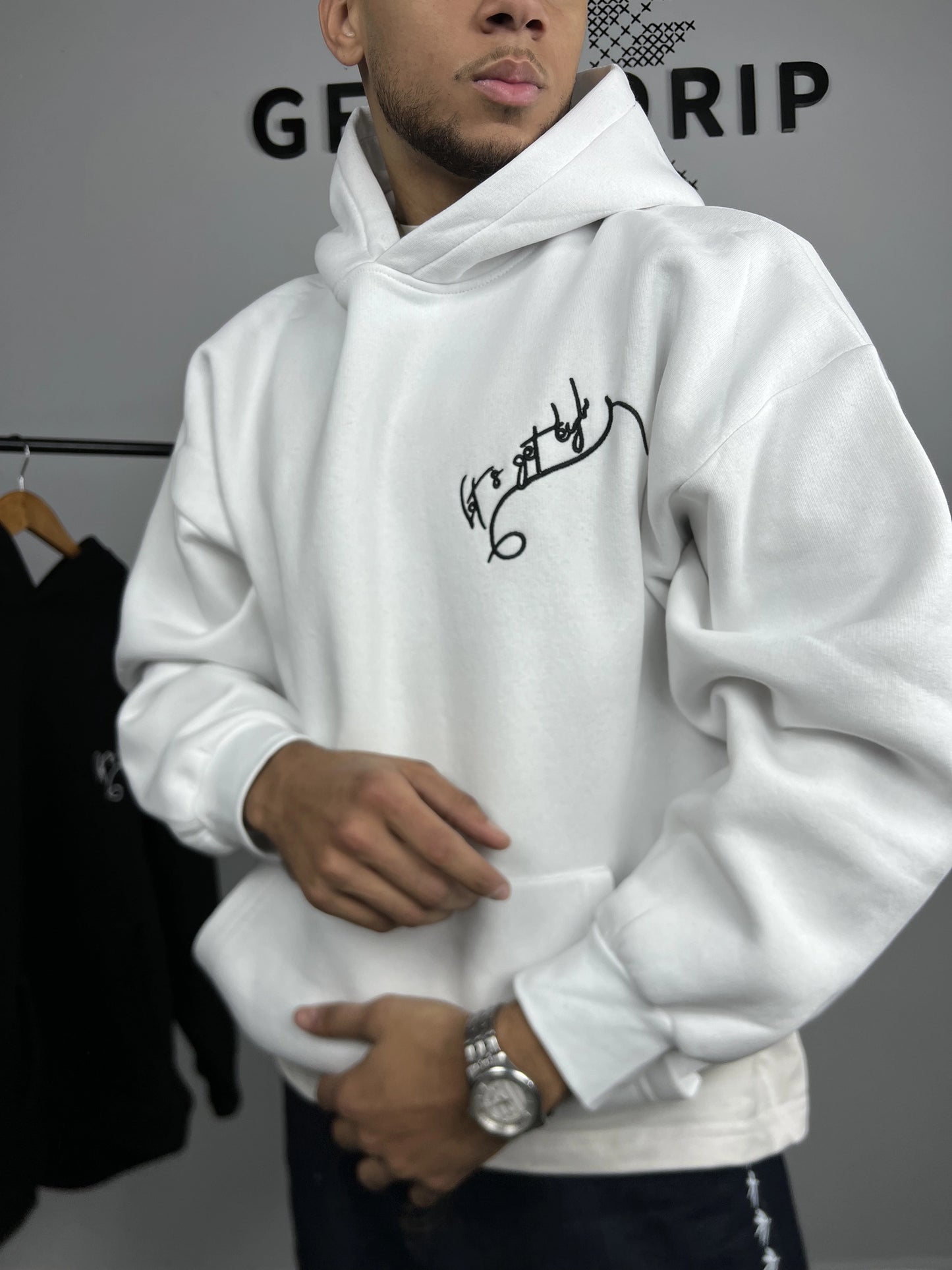 Hoodie Oversized - Birds