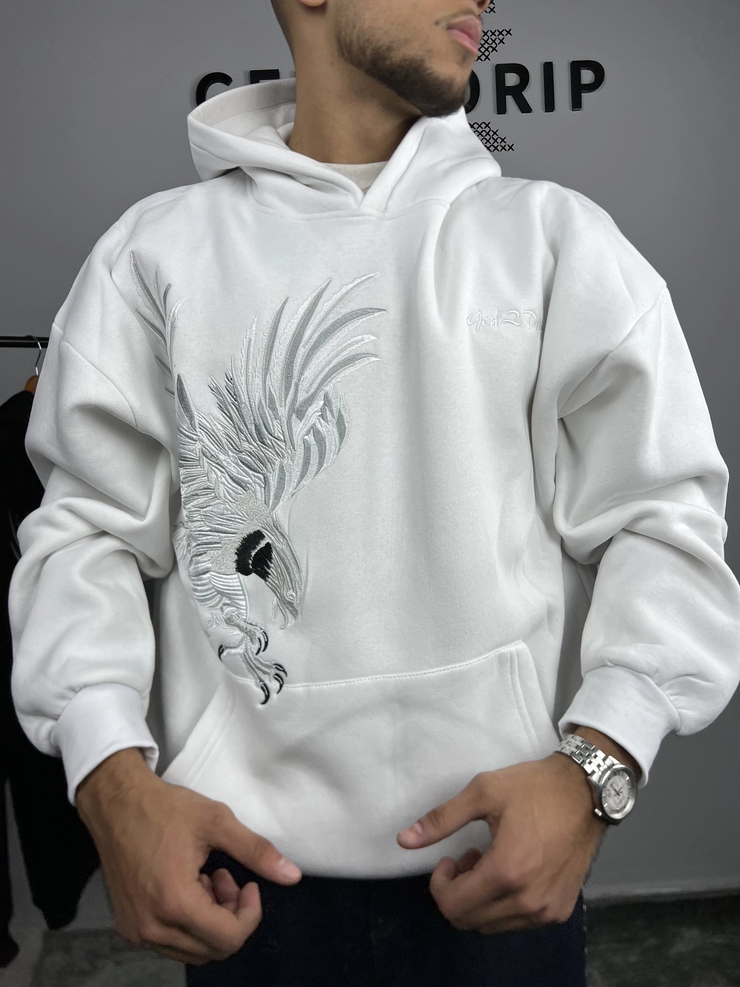 Hoodie Oversized - Eagle