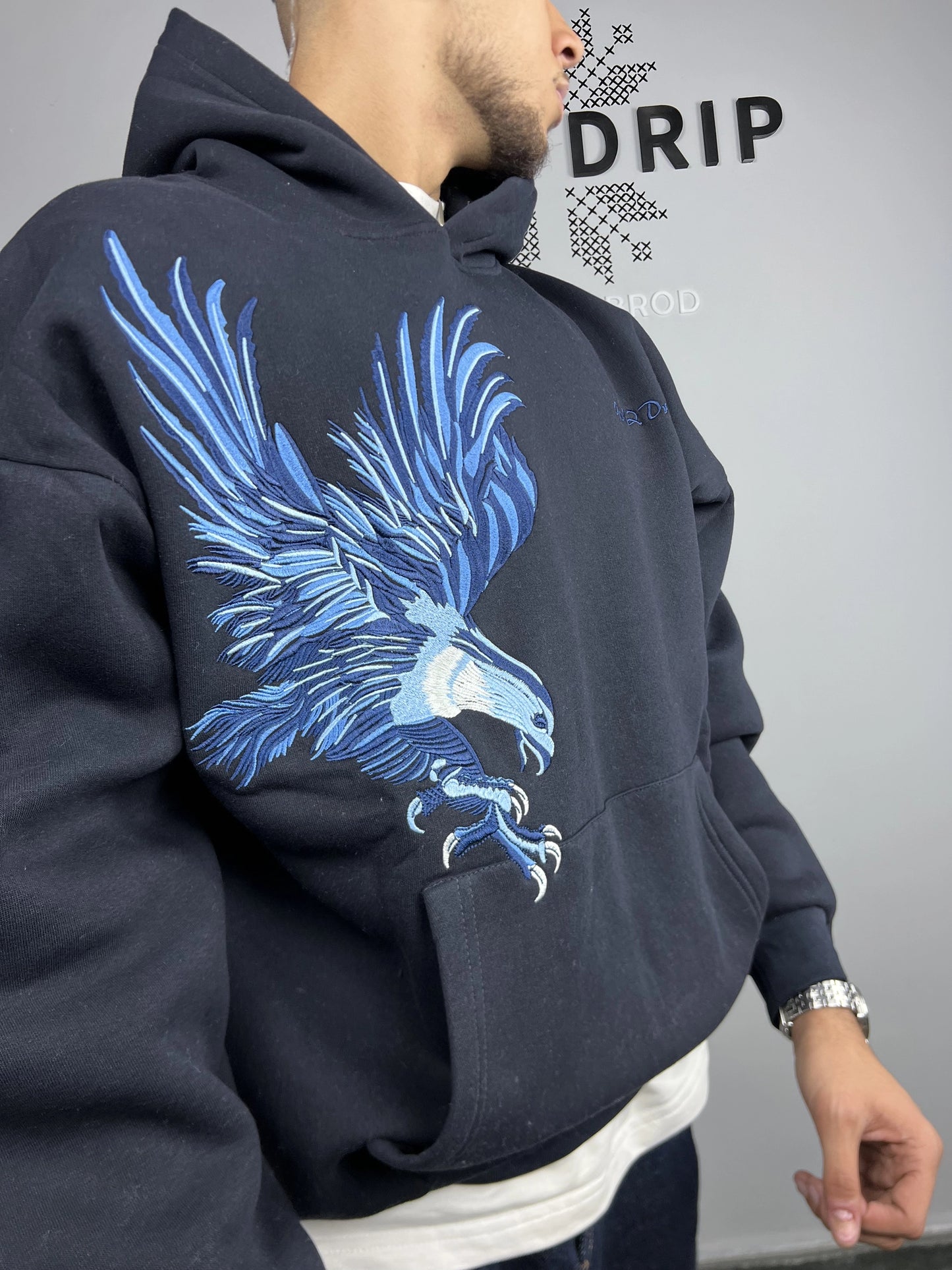 Hoodie Oversized - Eagle