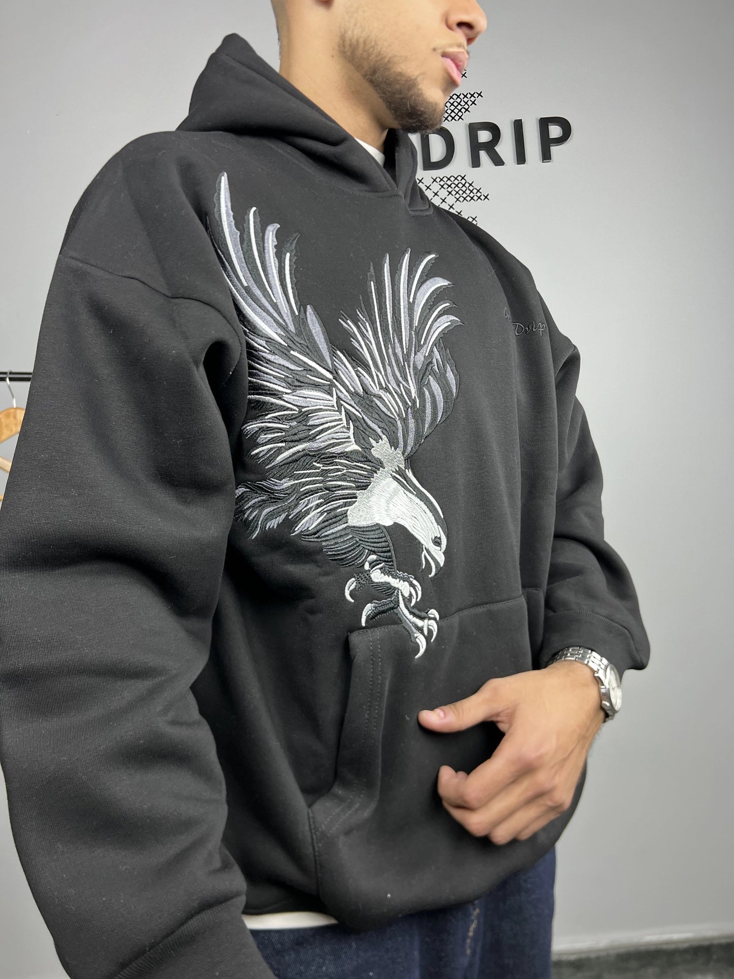 Hoodie Oversized - Eagle