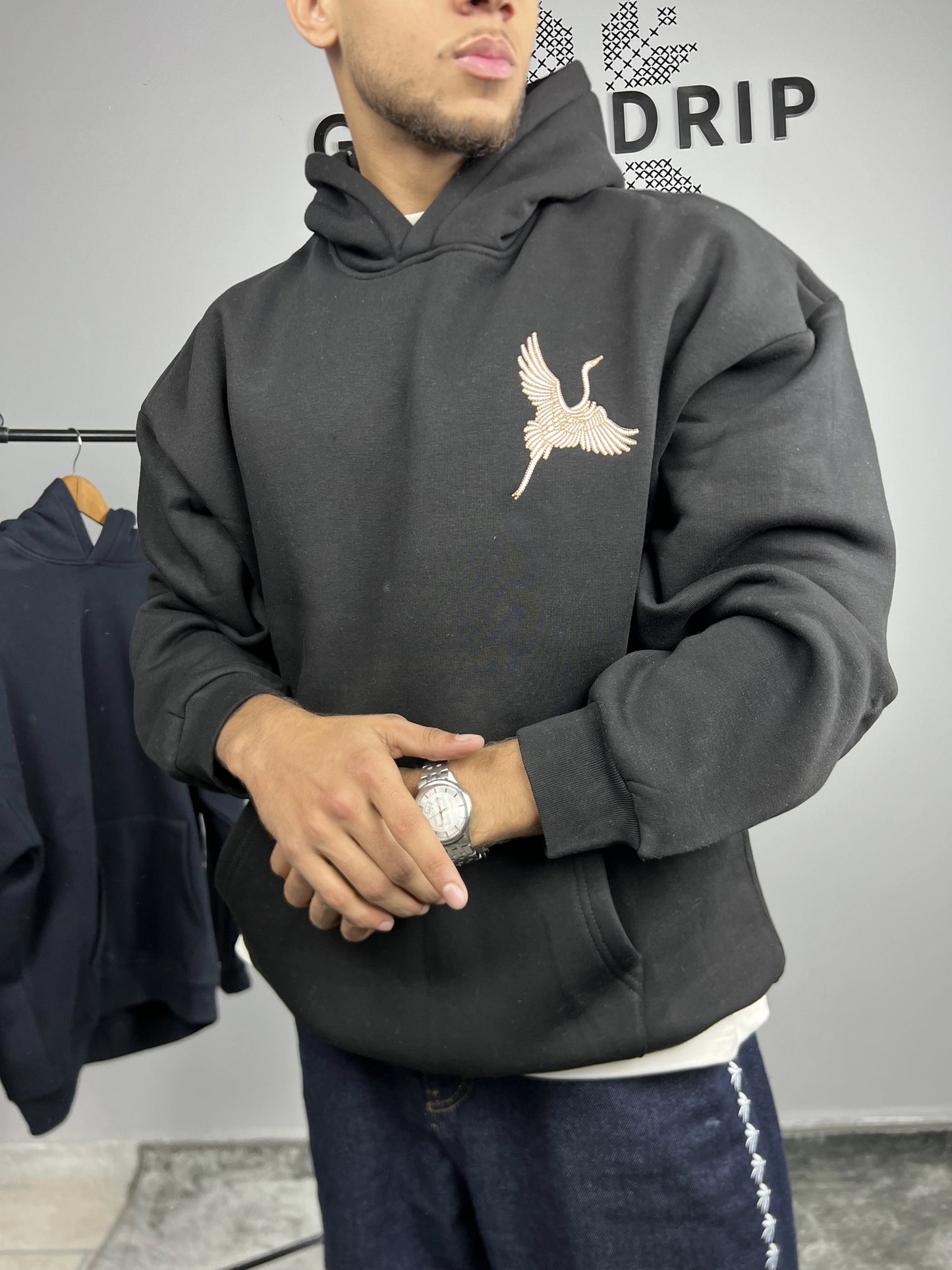 Hoodie Oversized - Fly Away