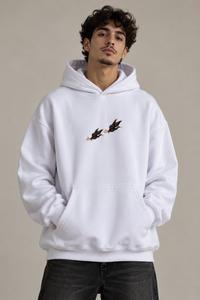 Hoodie Oversized - Crane Wave