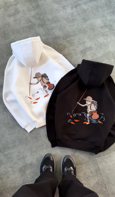 Hoodie Oversied - The Fisherman