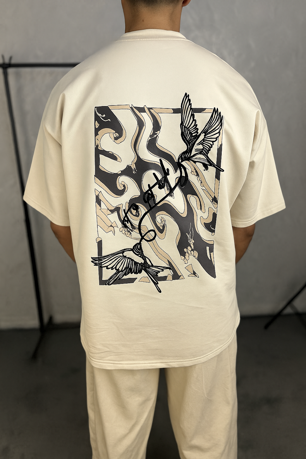 Birds T-shirt (Oversized) – GenzDrip
