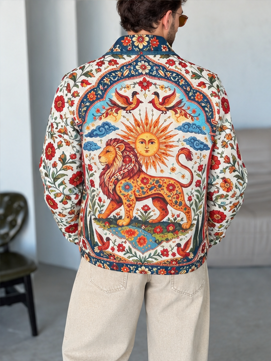 Solar Lion Jacket (Cropped) - Men Edition