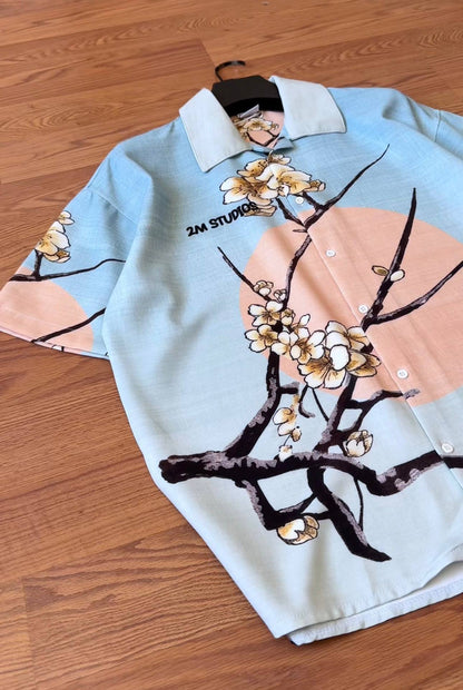 Sakura Horizon Shirt (Oversized)