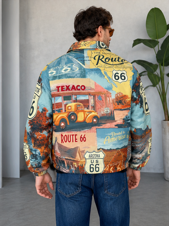 Route 66 Jacket (Cropped) - Men Edition