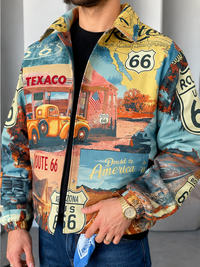 Route 66 Jacket (Cropped) - Men Edition